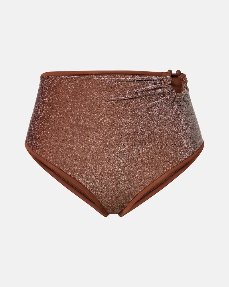 Johanna Ortiz Bikini-Höschen Braun