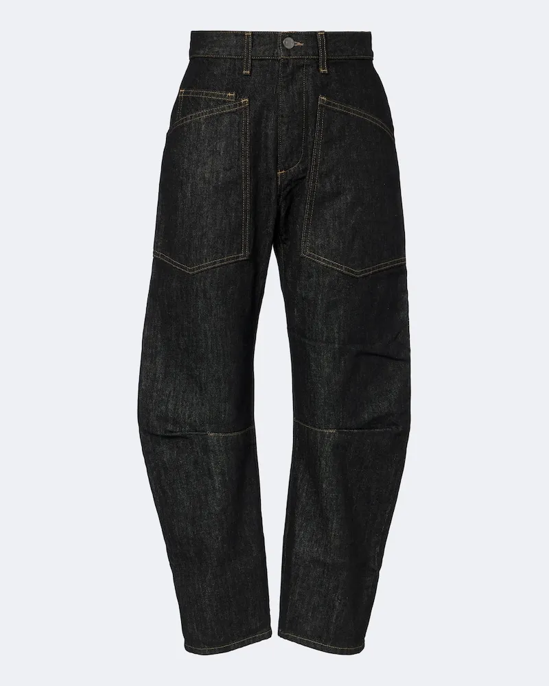 Nili Lotan Barrel Jeans Shon Blau