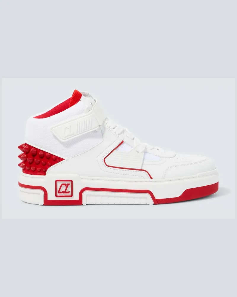 Christian Louboutin Sneakers Astroloubi aus Leder Weiß