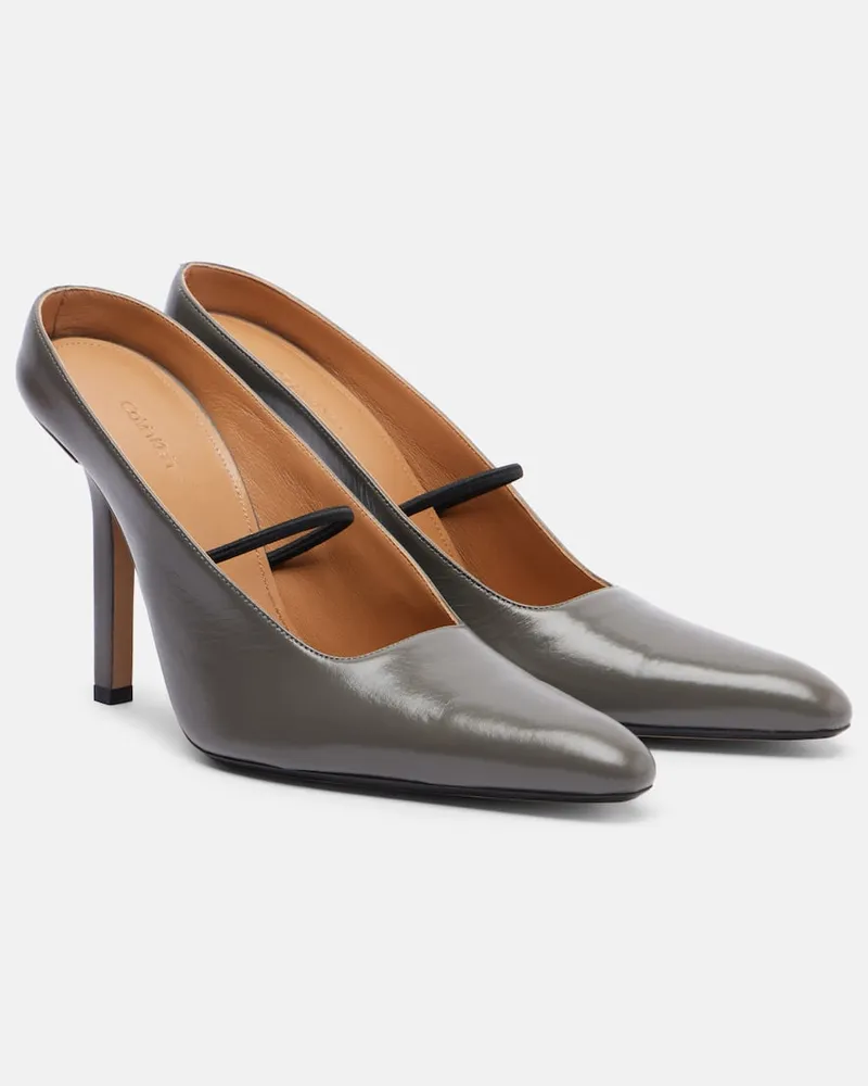 Calvin Klein Pumps Suki aus Leder Grau