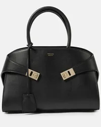 Ferragamo Tote Hug Small aus Leder Schwarz