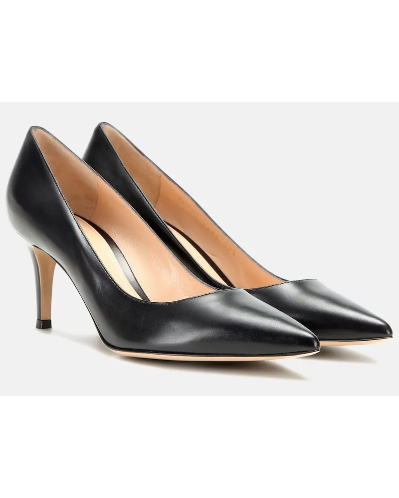 Gianvito Rossi Pumps Gianvito 70 aus Leder Schwarz
