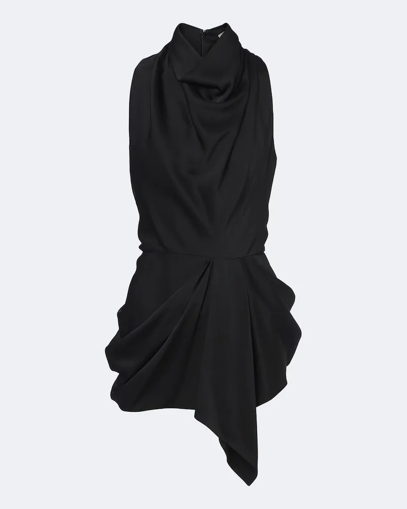 Givenchy Top aus Satin Schwarz
