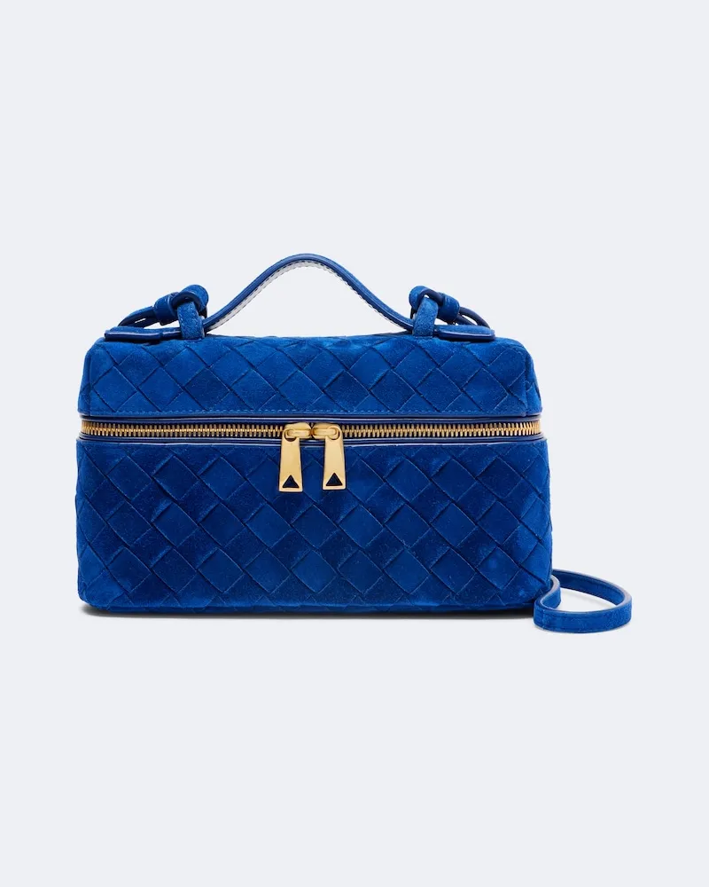 Bottega Veneta Schultertasche Bang Bang aus Leder Blau