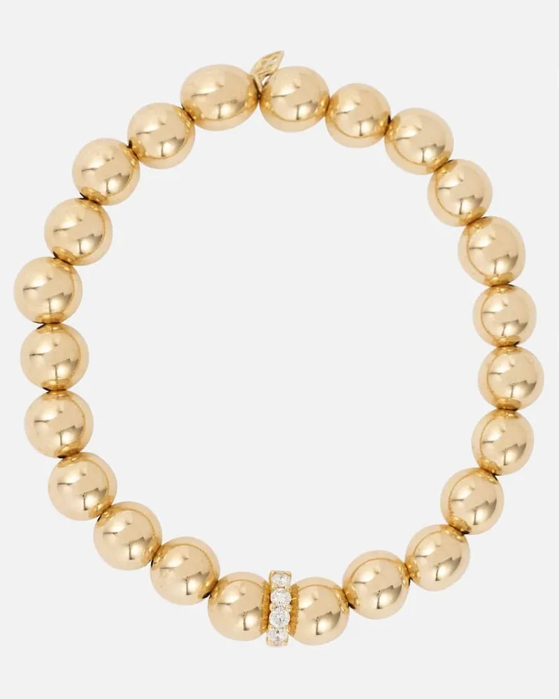 Sydney Evan Armband Cocktail aus 14kt Gelbgold mit Diamanten Gold