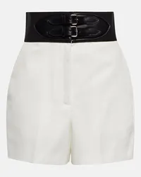 Alaïa Alaia High-Rise Shorts Weiss