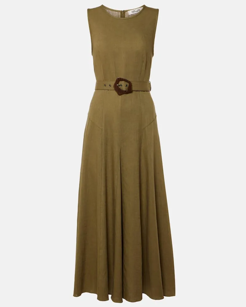 Diane von Furstenberg Maxikleid Elliot Grün