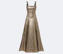 Robe aus Lamé-Jacquard