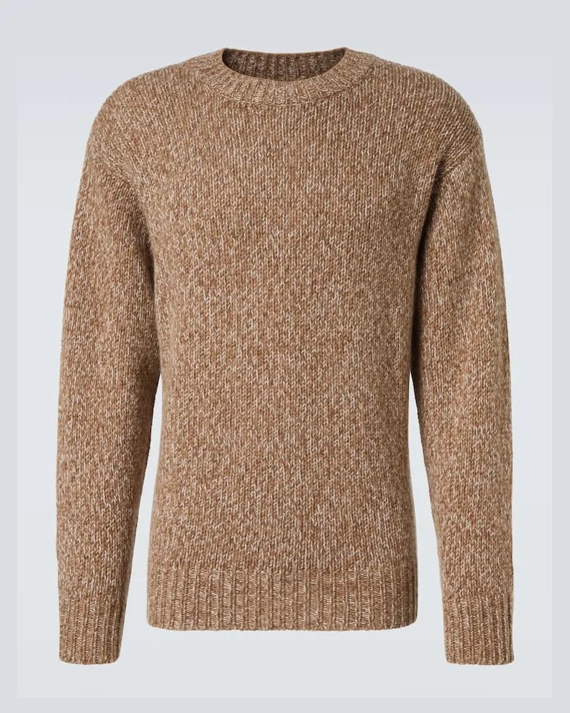 Le Kasha 1918 Pullover Alba aus Kaschmir Beige