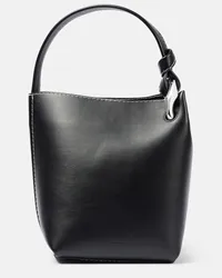 J.W.Anderson Bucket-Bag Corner aus Leder Schwarz