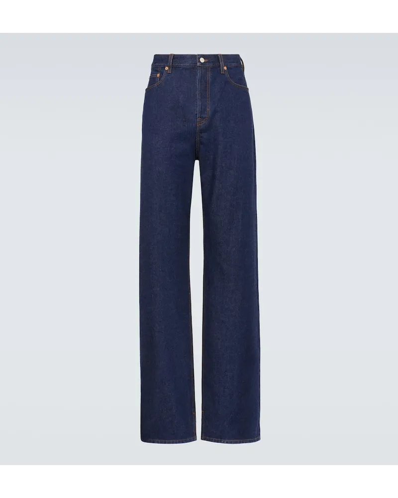 Gucci Straight Jeans Blau