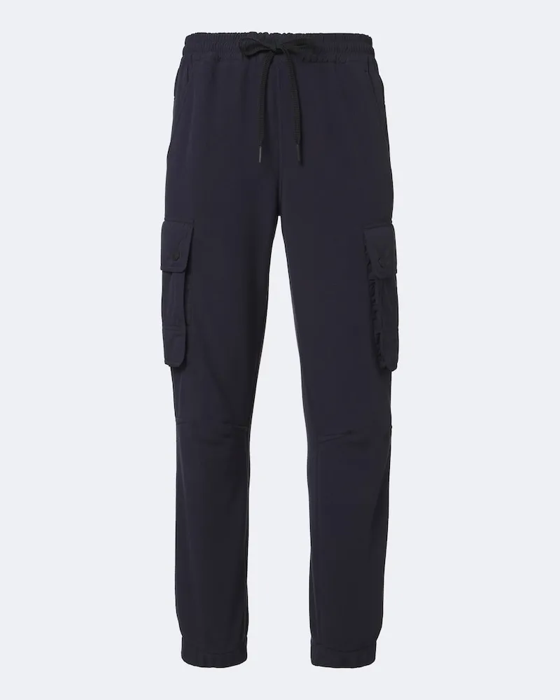 Moncler Skihose aus Fleece Blau