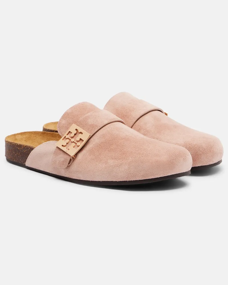 Tory Burch Mules Mellow aus Veloursleder Pink