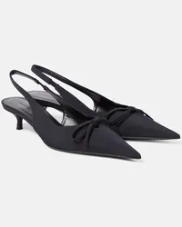 Balenciaga Slingback-Pumps Knife Schwarz