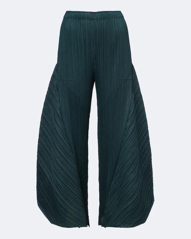 Issey Miyake Barrel-Hose Monthly Colors: October Grün
