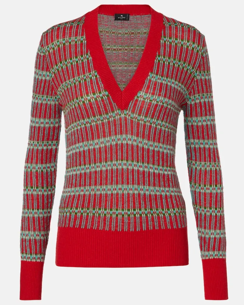 Etro Pullover aus Jacquard Multicolor