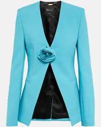 Blumarine Verzierter Blazer Blau