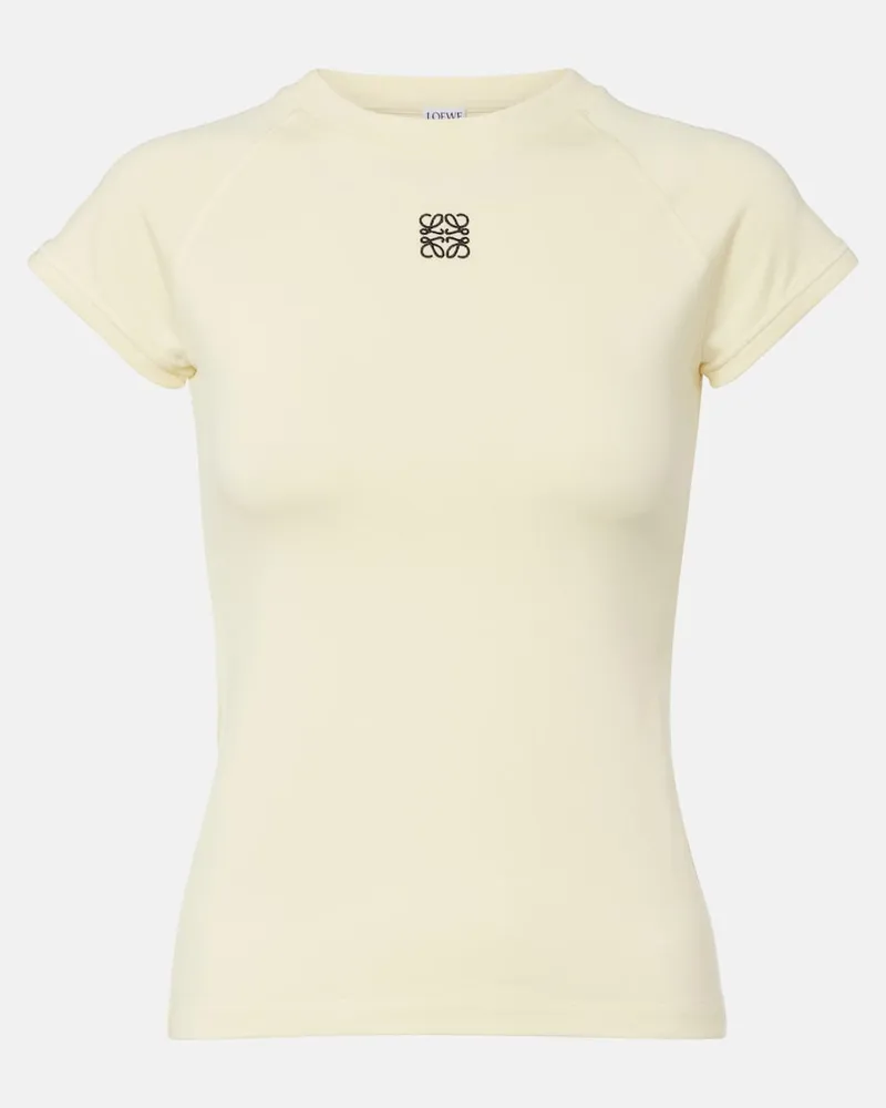 Loewe T-Shirt Anagram Gelb