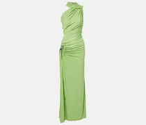 Verziertes Maxikleid mit Cut-outs