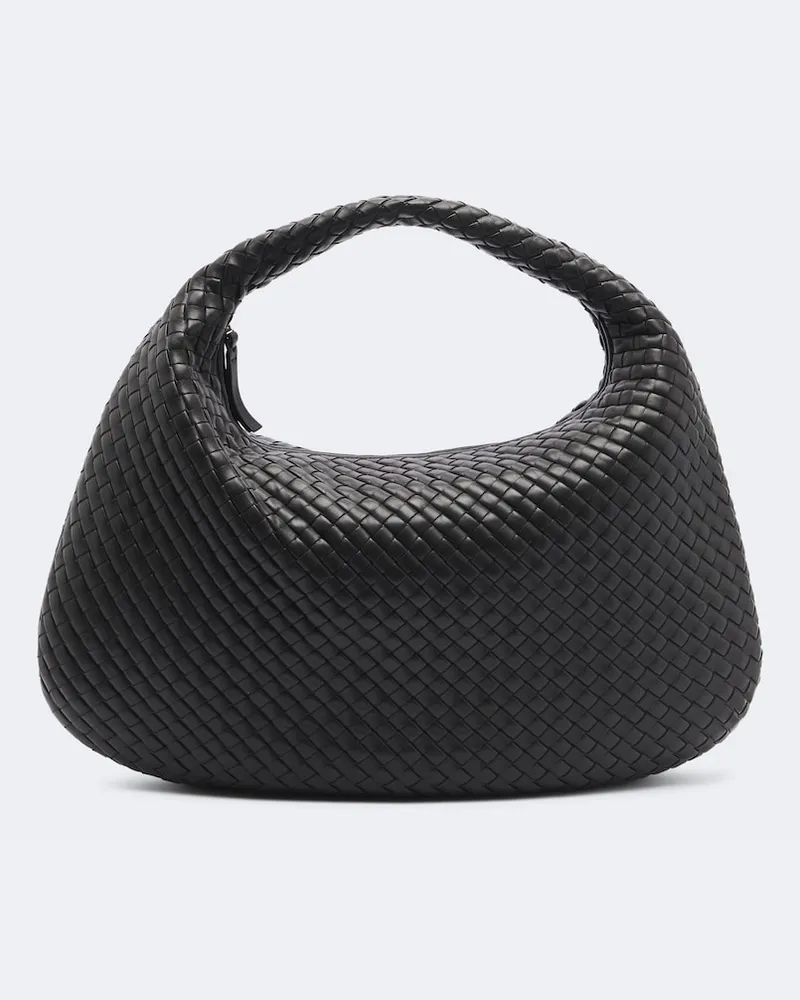 Bottega Veneta Schultertasche Veneta Maxi aus Leder Braun