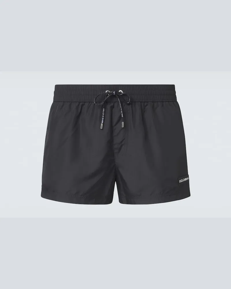 Dolce & Gabbana Badeshorts Schwarz