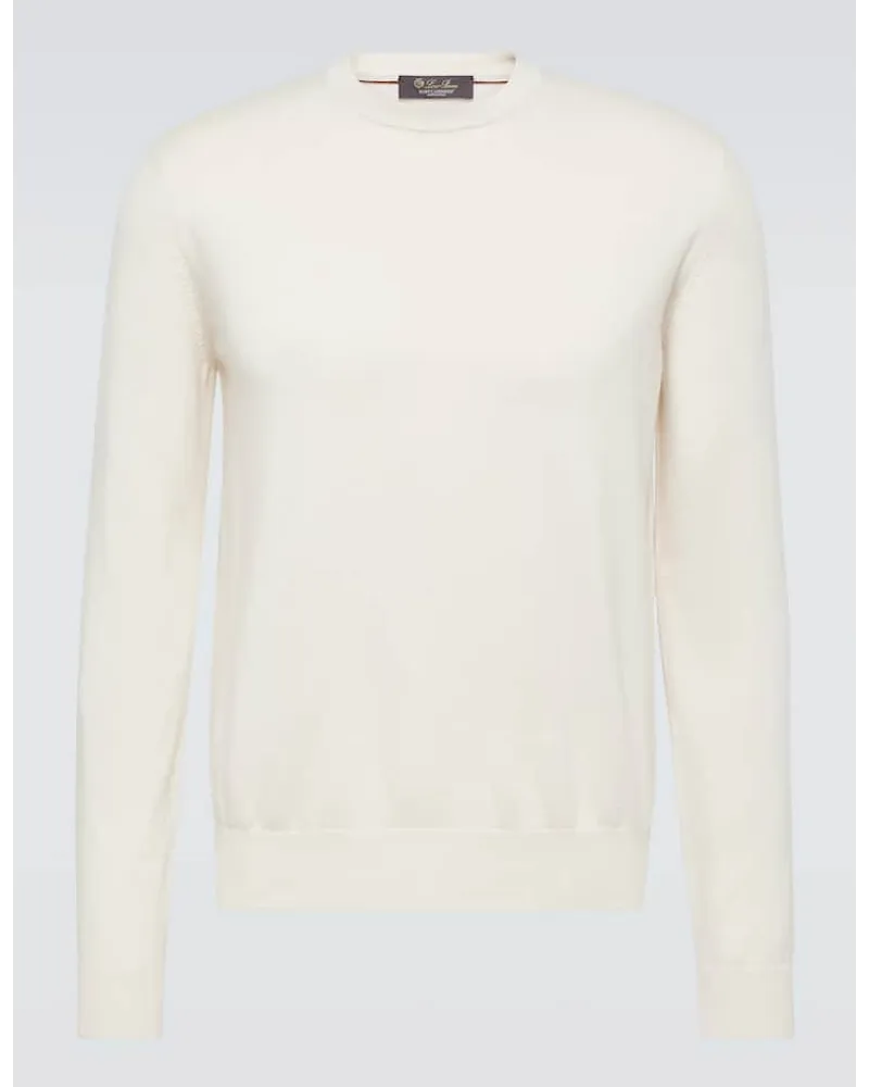 Loro Piana Pullover aus Kaschmir Beige