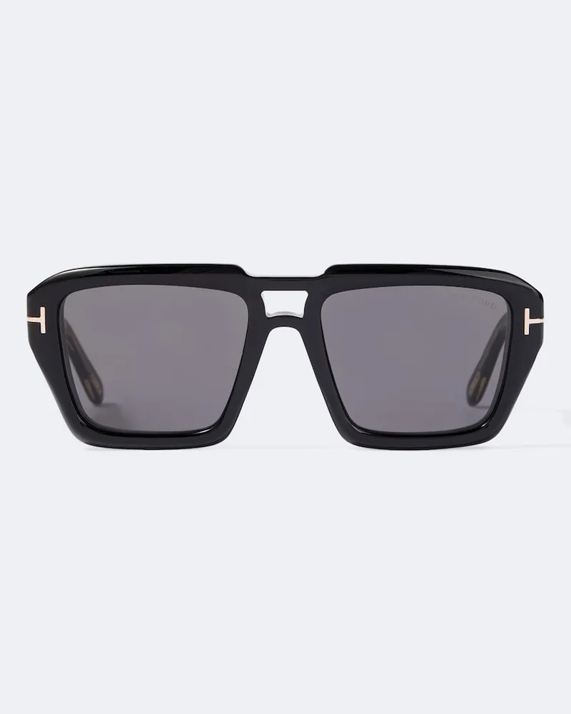 Tom Ford Navigator-Sonnenbrille Icon Schwarz
