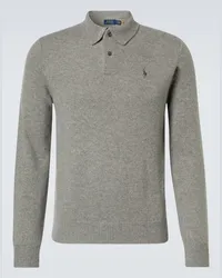 Ralph Lauren Polopullover aus Wolle und Kaschmir Grau