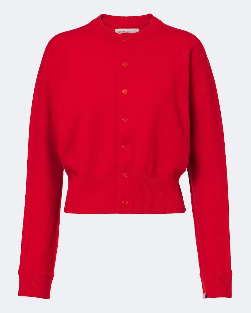 extreme cashmere Cardigan N°257 Blouson Rot