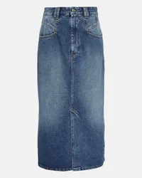 Isabel Marant Jeansrock Dipoma Blau