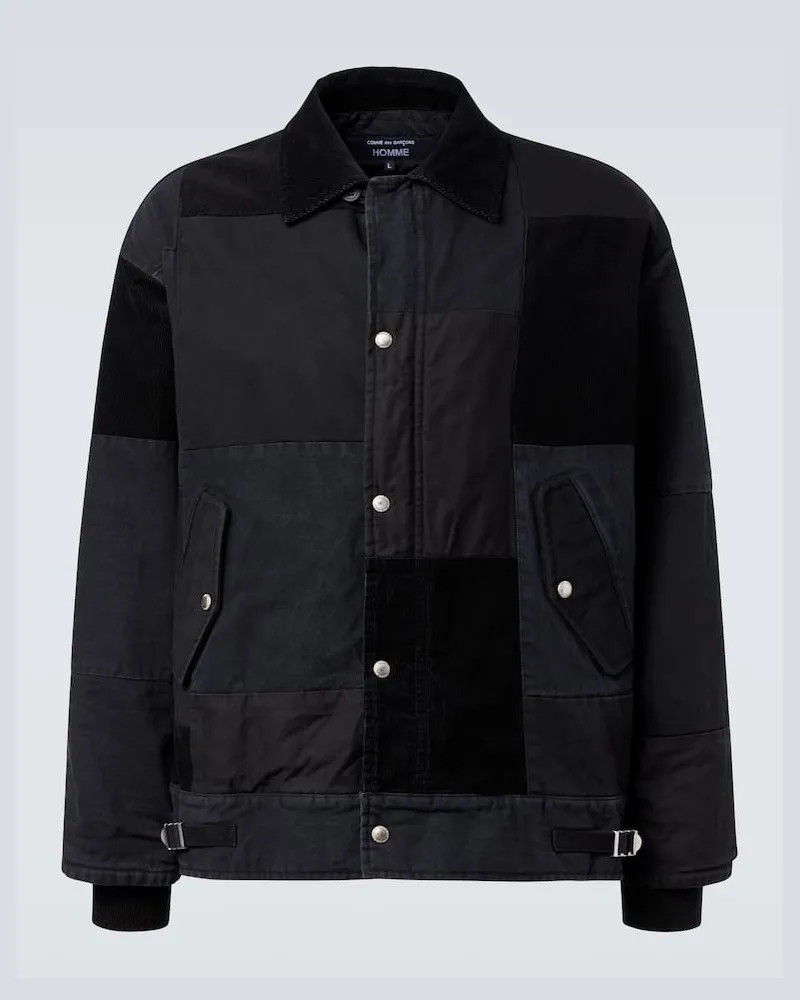 Comme des Garçons Comme des Garçons Homme Jacke aus Baumwolle Schwarz