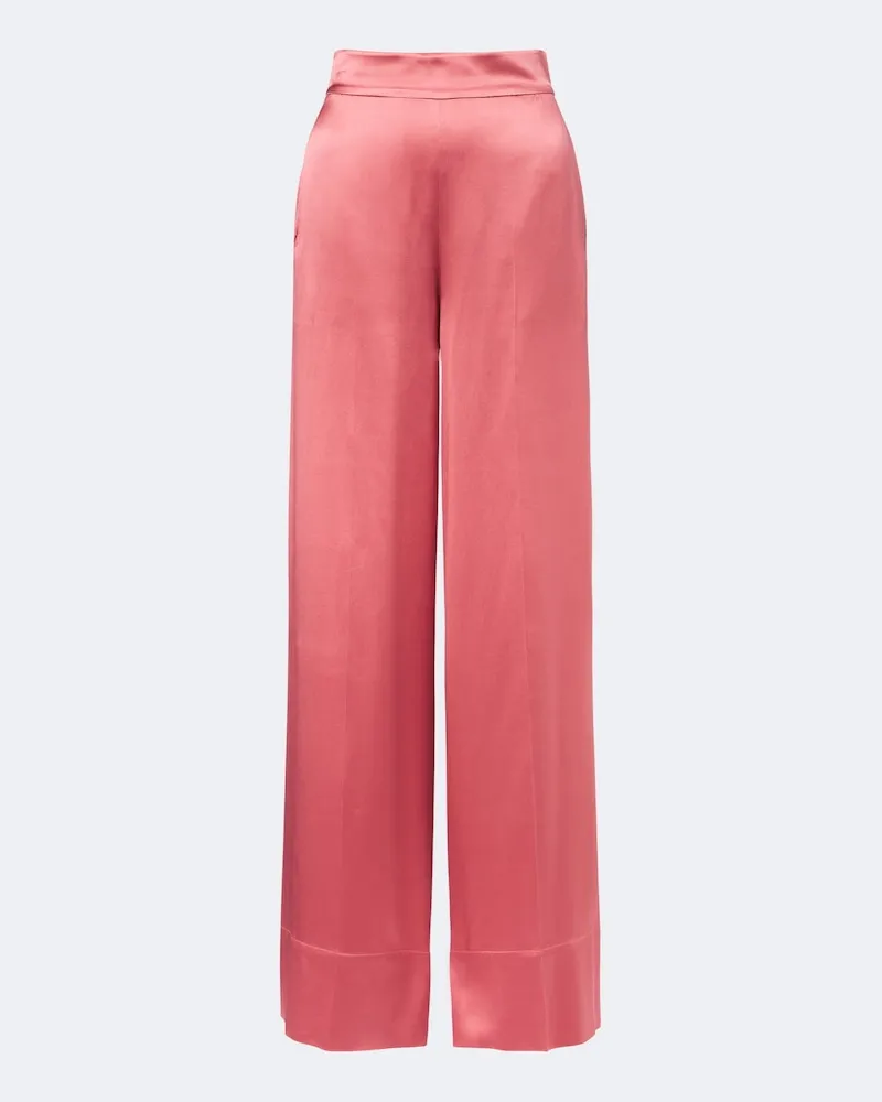 Joseph Hose Dijon aus Seidensatin Rosa