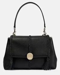 Chloé Chloe Schultertasche Penelope Medium aus Leder Schwarz