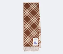 Schal Burberry Check aus Kaschmir