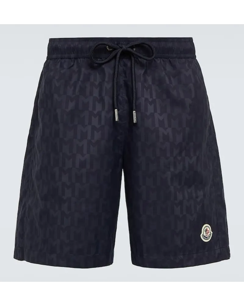 Moncler Badeshorts Blau