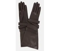Handschuhe Aviator aus Leder