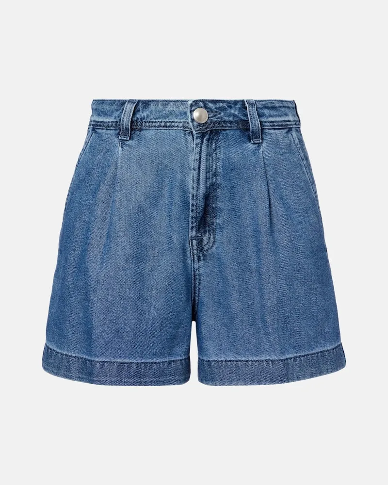 7 for all mankind Jeansshorts Hilo Blau