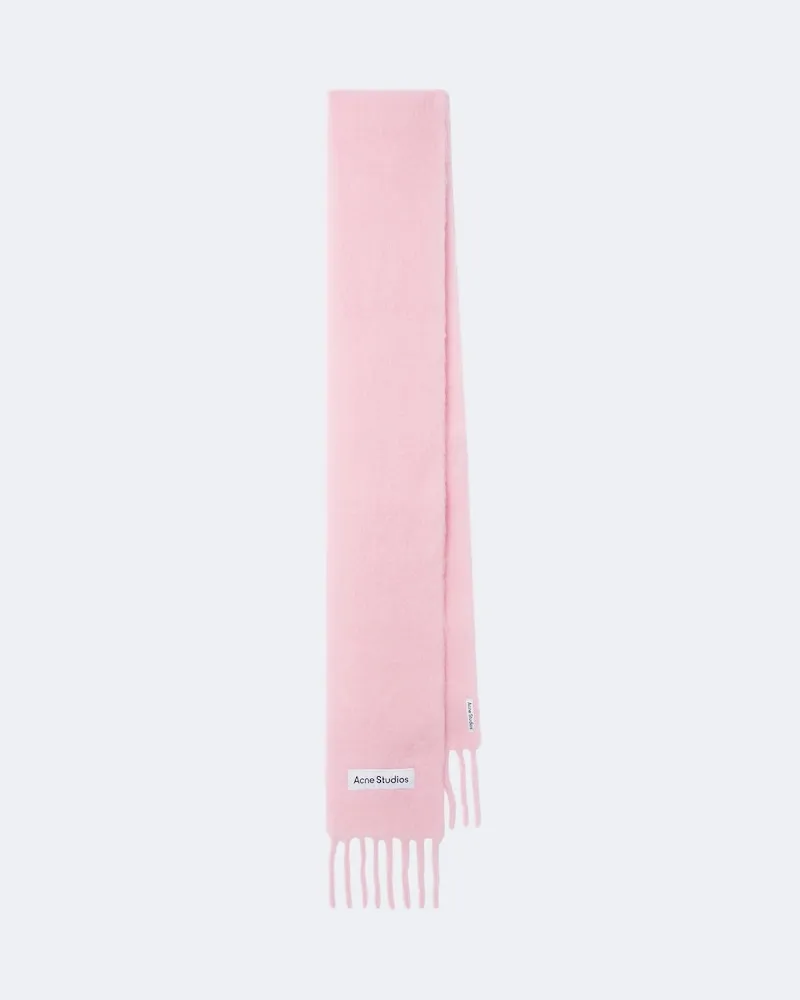 Acne Studios Schal Rosa