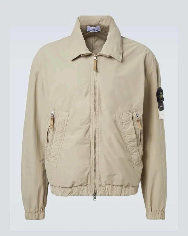 Stone Island Hemdjacke David Light-TC Compass Beige