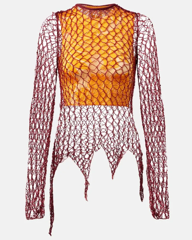 Etro Set aus Pullover und Cropped-Top Multicolor