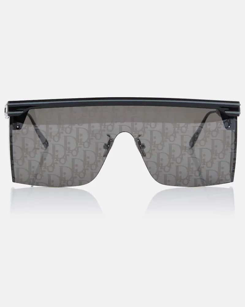 Dior Eckige Sonnenbrille DiorClub M1U Schwarz