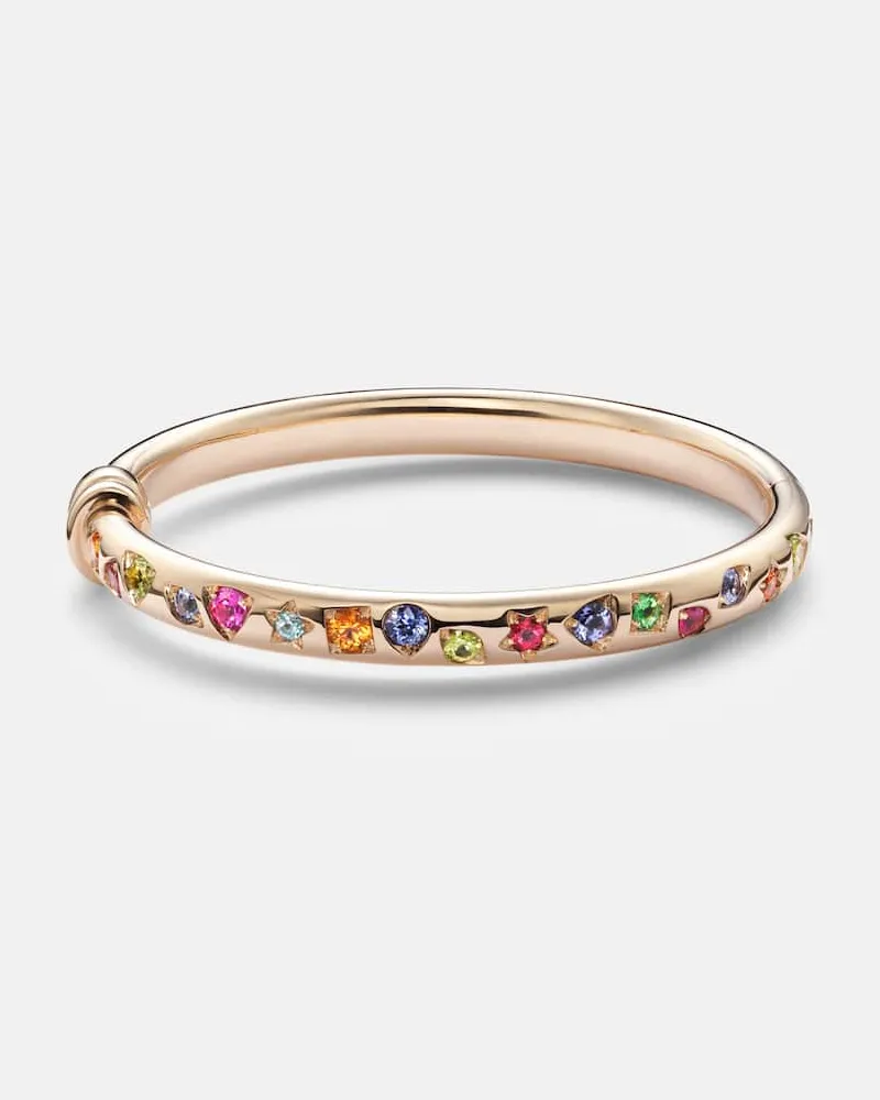 Pomellato Armreif Iconica aus 18kt RosÃ©gold mit Edelsteinen Gold