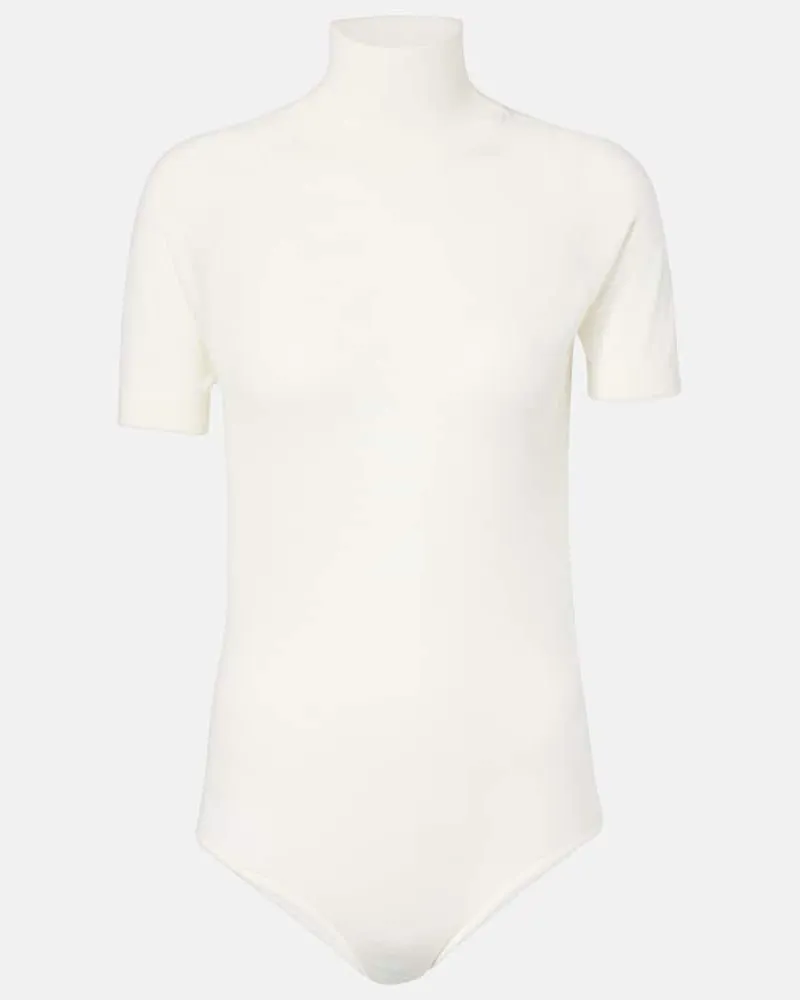 Alaïa Alaïa Body aus Wolle Weiß