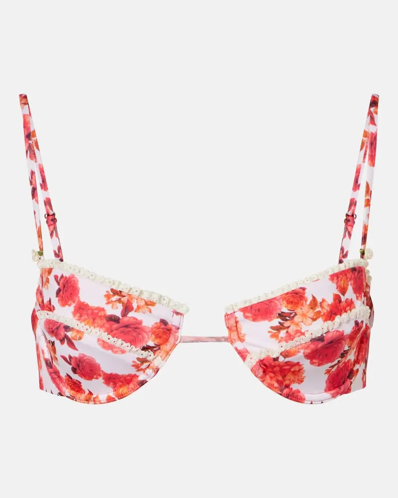 BANANHOT Bikini-Oberteil Faith Rot