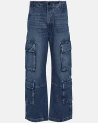 Citizens of humanity Mid-Rise Wide-Leg Jeans Delena Blau