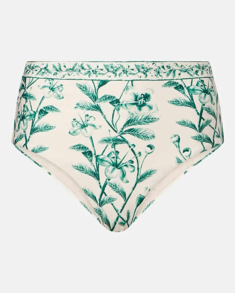 AGUA BENDITA Bikini-Höschen Magenta Grün