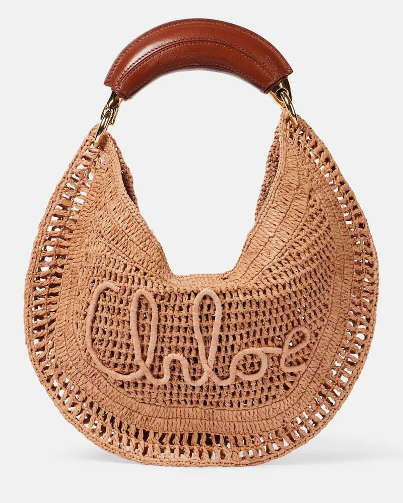 Chloé Chloé Schultertasche Summer Banana Braun