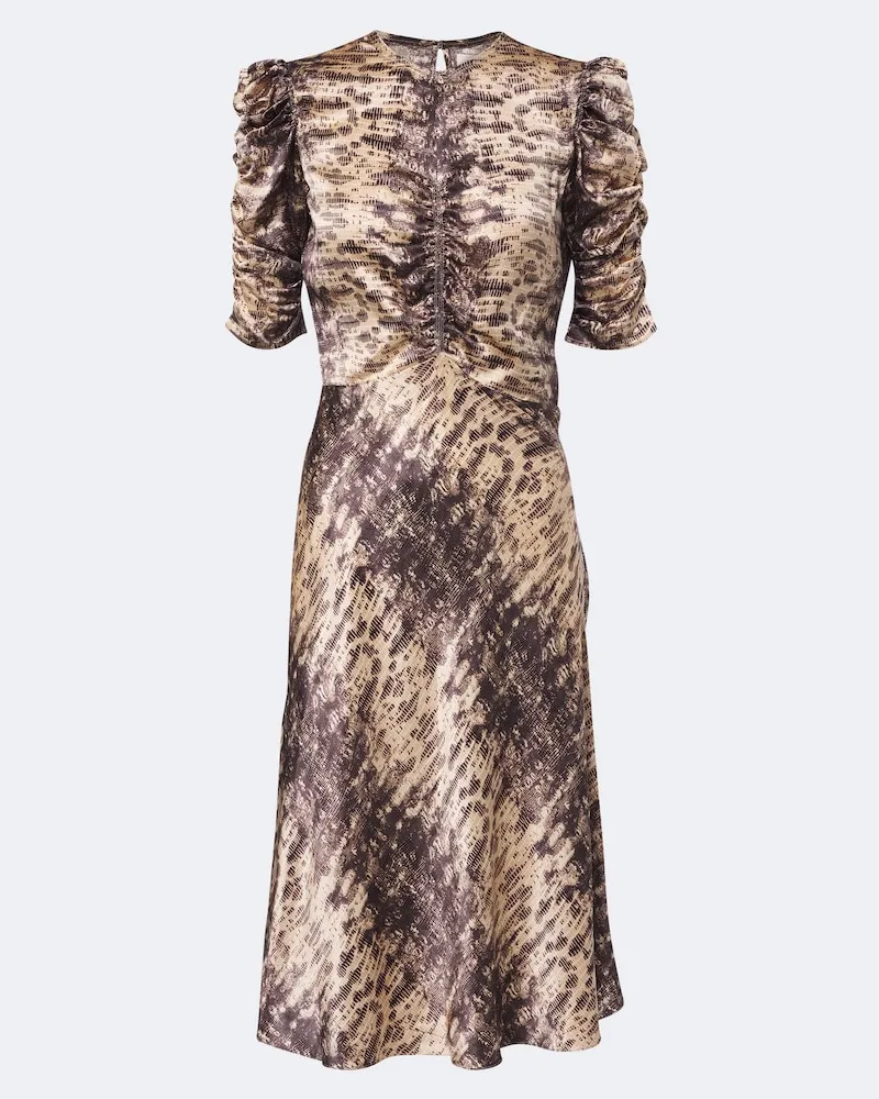 Isabel Marant Minikleid Ysolde aus Spitze Beige