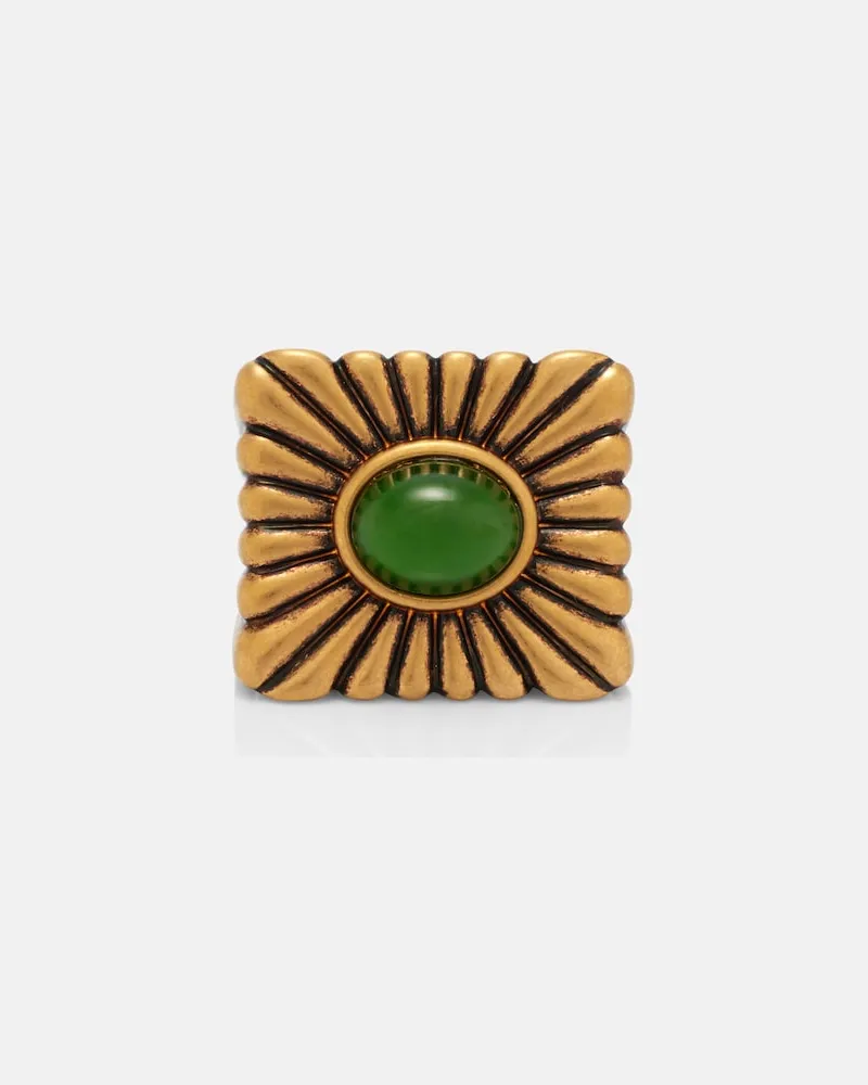 Versace Ring Circle Gold