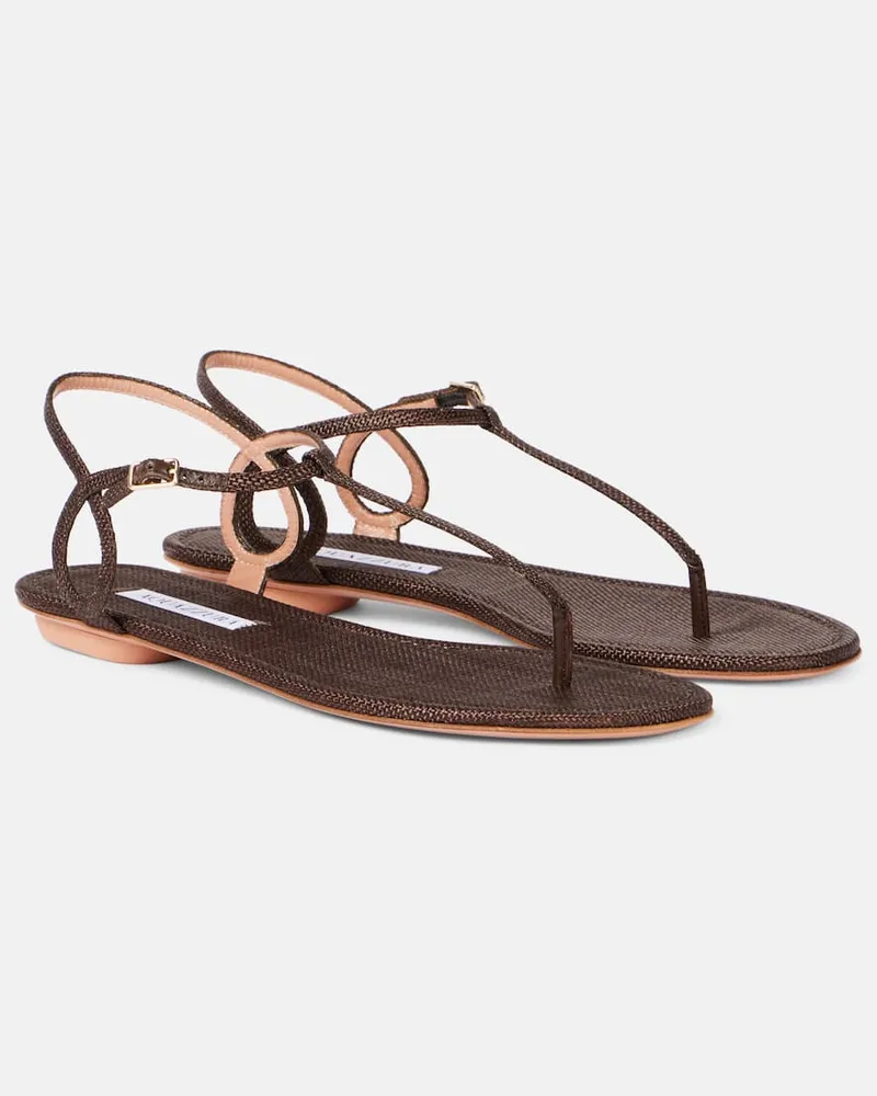 Aquazzura Sandalen Almost Bare Braun